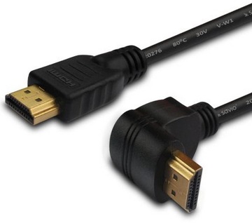 Кабель HDMI - HDMI 1.4 BLOW угловой 1,5 м (2194)