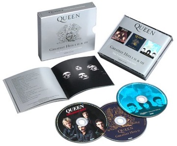 QUEEN GREATEST HITS PLATINUM BOX - 3 CD UNIKAT