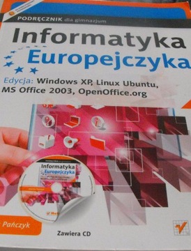 Informatyka europejczyka Windows XP Pańczyk