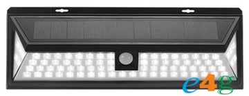 Słoneczna lampa solarna panel czujnik ruchu 80 LED