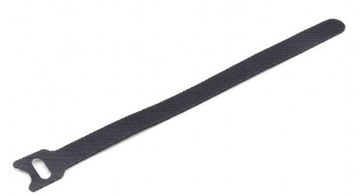 Кабельный органайзер VELCRO BAND 210x12mm Strong Black TIES 10 шт.