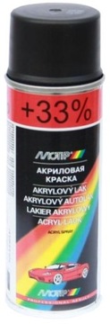 MOTIP - Lakier akrylowy czarny matowy 200ml BDG