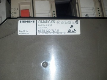 Siemens S5 115U CPU 941DIGITA OUTPUT 6ES5441-7LA11