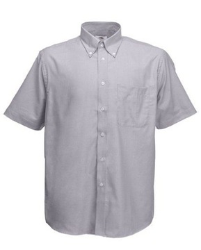 Koszula męskaMen Oxford Short Sleeve Shirt Oxford Grey L ost