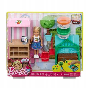 BARBIE FRH75 Zestaw Ogródek Chelsea CIASTOLINA