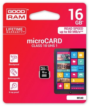 KARTA PAMIĘCI DO GPS 16GB MICRO SD class 10 UHSXX7