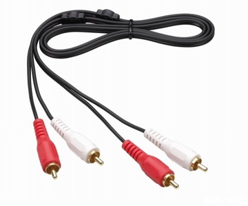 Kabel 2x Cinch - 2x Cinch RCA M/M Gold 1m. THOMSON