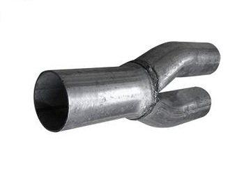 Trójnik Y-pipe rozgałęzienie 57mm na 2x 48mm FENNO