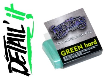 BRAZER'S Green Hard 100g glinka do lakieru twarda!