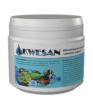 AKWESAN 500g PREPARAT DO OCZEK WODNYCH STAWÓW