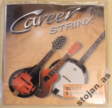 STRUNY DO BANJO 5-STR trwałe