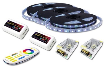 ZESTAW taśm LED 300 RGBW IP68 Mi-Light PREMIUM 15m