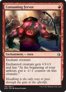 MTG 2x Consuming Fervor (Uncommon)