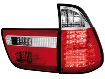 LAMPY DIODOWE BMW X5 E53 8/99-10/03 RED WHITE