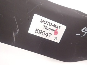 Osłona tłumika wydechu Kawasaki Z800