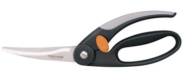 НОЖНИЦЫ КУХОННЫЕ НОЖНИЦЫ FISKARS ДЛЯ ПТИЦЫ, КУРИЦЫ, ПРОЧНЫЕ, ТВЕРДЫЕ, 25 см