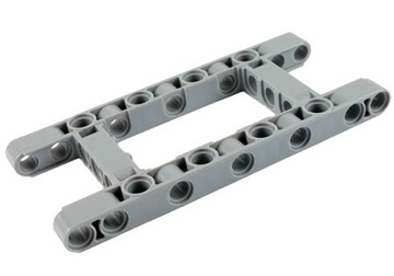 Рама LEGO Technic Liftram 5x11 64178 4540797 серая — 1 шт.
