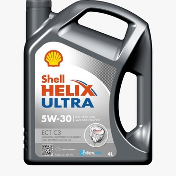 SHELL HELIX ULTRA ECT C3 5W30 API SN, ACEA C3 4L