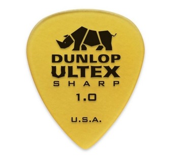 DUNLOP ULTEX SHARP 1,00 mm KOSTKA GITAROWA CP36GW1 PIÓRKO