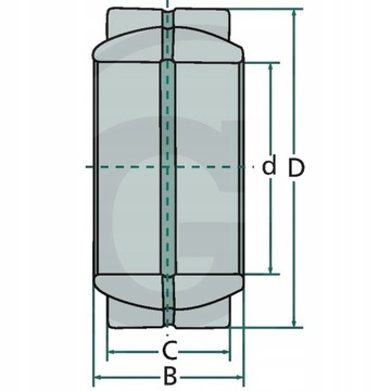 Сферический подшипник привода GE35 GE-35