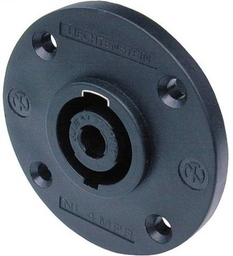 NEUTRIK NL4MPR GNIAZDO PANELOWE SPEAKON 4 PIN