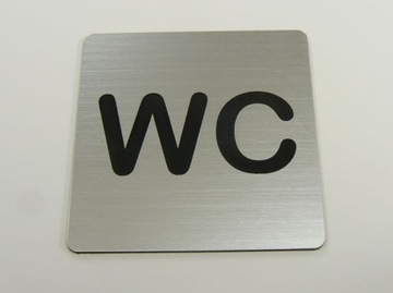 Пиктограмма туалетной пластины WC DOOR PLATE