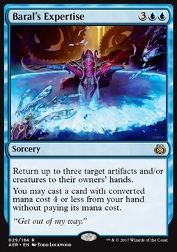 Baral's Expertise - wraca stwory i zagrywa czar @@