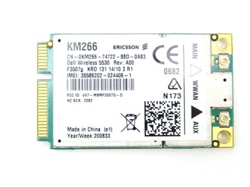 DELL DW5530 FG3507g WWAN-модем 3G HSDPA с GPS FV