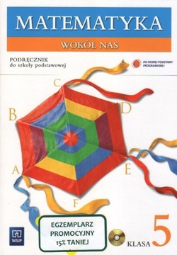 Matematyka wokół nas 5 podręcznik.