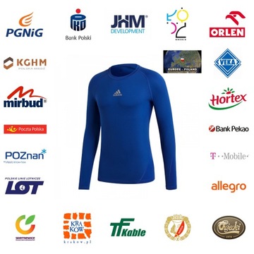 Adidas Junior AlphaSkin с длинным рукавом 323 XS 128 см