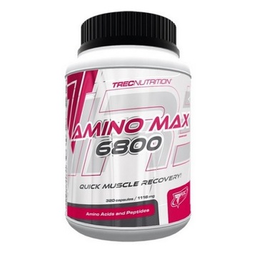 TREC AminoMax 6800 AMINOKWASY XTRA BCAA 320kap