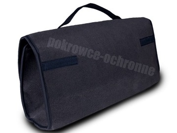 KUFEREK TORBA ORGANIZER SAMOCHODOWY SZARY