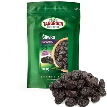 ŚLIWKI SUSZONE 1KG Śliwka BEZ PESTEK ŚWIEŻE!