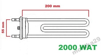 НАГРЕВАТЕЛЬ СТИРАЛЬНОЙ МАШИНЫ BOSCH MAXX4 CLASSIXX5 WFC WLX WLF