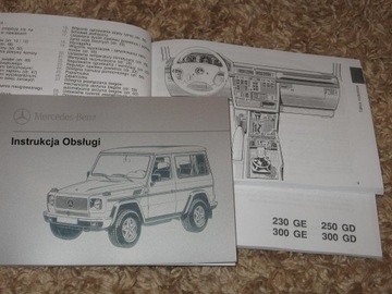 MERCEDES G W463 polska instrukcja obsługi