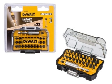 DeWALT UCHWYT+ BITY UDAROWE TORSION 32szt DT70523T