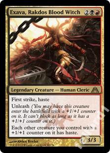 Exava, Rakdos Blood Witch - potężna legenda @@@@@