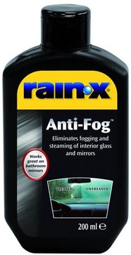 Rain-X Anti-Fog zapobiega parowaniu szyb lusterek