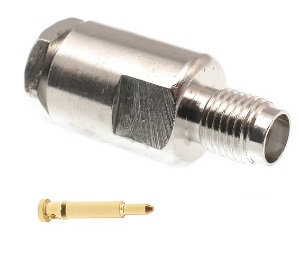 RSMA SOCKET Разъем RP-SMA, витой RG58 (4255)