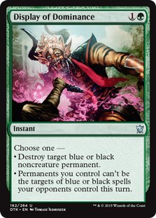 MTG 2x Display of Dominance (Uncommon)
