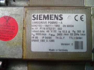 SIEMENS SIMODRIVE POSMO 6SN2155-1AA11-1BA0