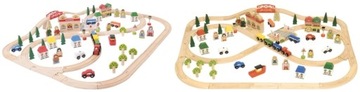 BIGJIGS WOODEN RAILWAY TOWN 101 EL BJT015