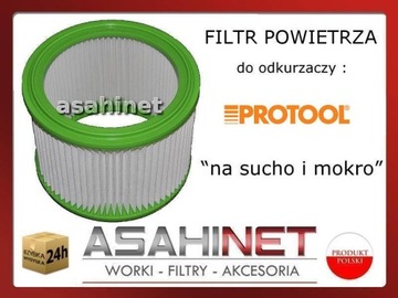 FILTR POWIETRZA DO PROTOOL VCP 250E,VCP 260E-L , M