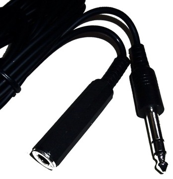 PRZEDŁUŻACZ JACK 6,3 STEREO _3m_TANIO!!! (0445)
