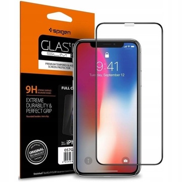 SZKŁO SPIGEN GLAS.TR FULL COVER do iPhone 11