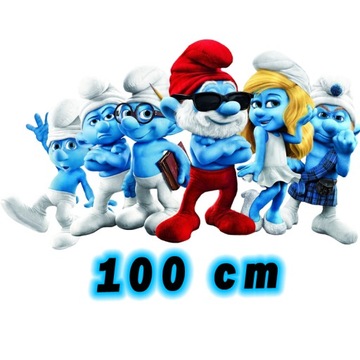 СМЕРФС 3D - ОГРОМНЫЕ НАКЛЕЙКИ НА НАСТЕНУ 100см!!!