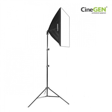 LAMPA STUDYJNA softbox 50x70cm + 400W statyw