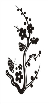 Naklejka na ścianę meble lustro dekor Ornament 30
