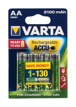 AKUMULATOR AA R6 R06 LR06 2100mAh VARTA