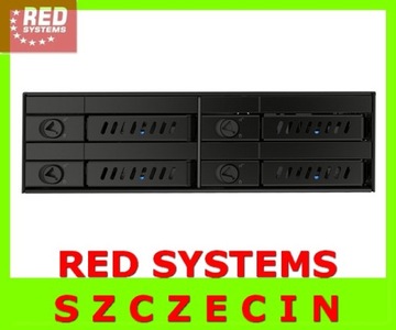 RED Pocket 5,25 дюйма, 4 жестких диска, твердотельный накопитель 2,5 дюйма, SATA Chieftec v2